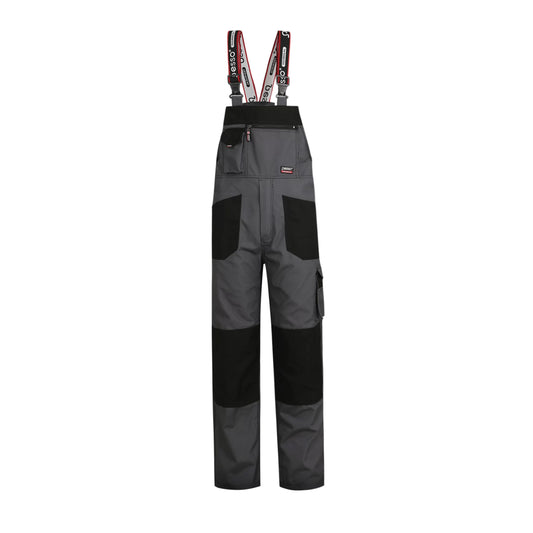 DPCP, WORKWEAR BIBPANTS CANVAS PESSO, GREY