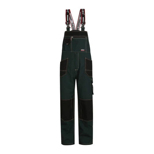 DPCZ, WORKWEAR BIBPANTS CANVAS PESSO, GREEN