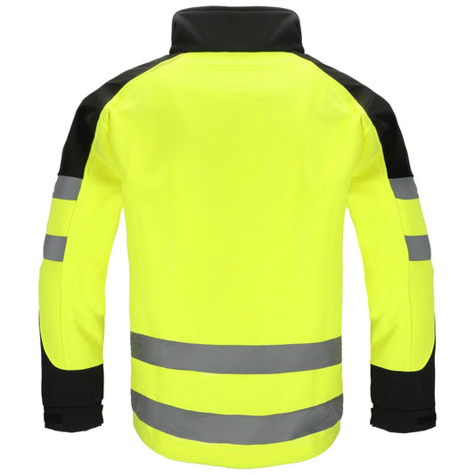 SNIPER SOFTSHELL YELLOW HV JACKET