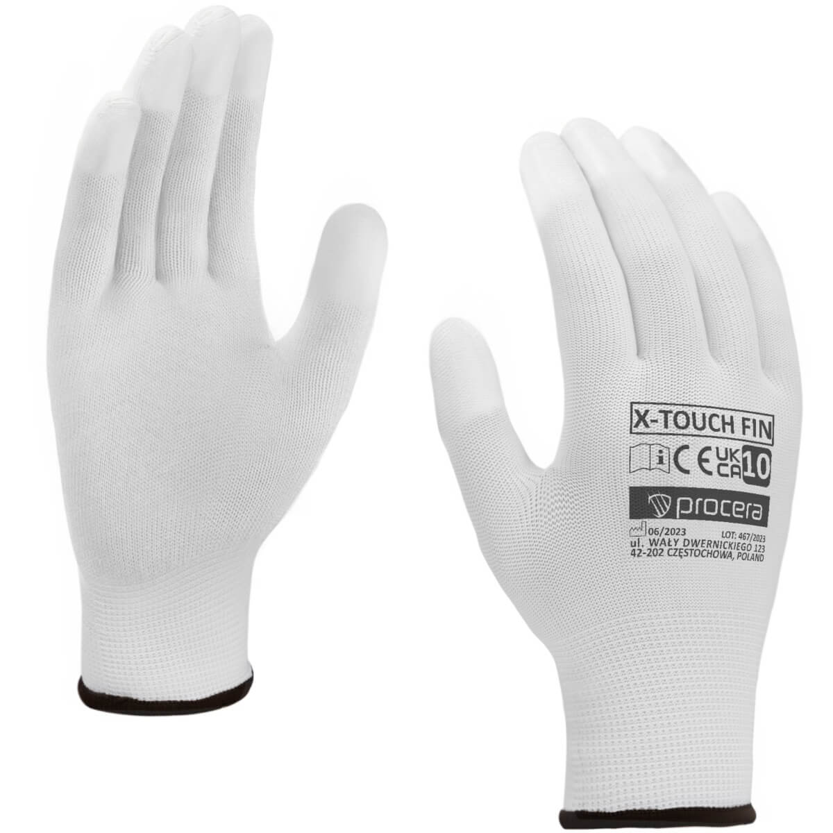 X-TOUCH FIN PU-COATED PROTECTIVE GLOVES
