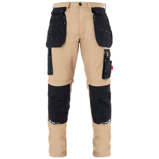 ZEUS KHAKI MULTIFUNCTIONAL TROUSERS