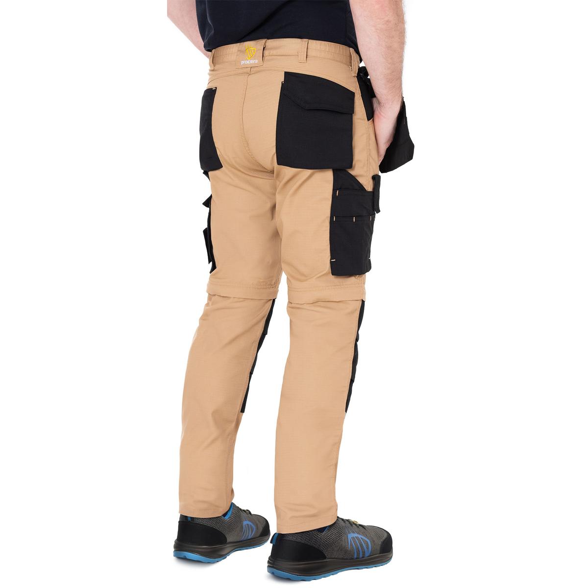 ZEUS KHAKI MULTIFUNCTIONAL TROUSERS