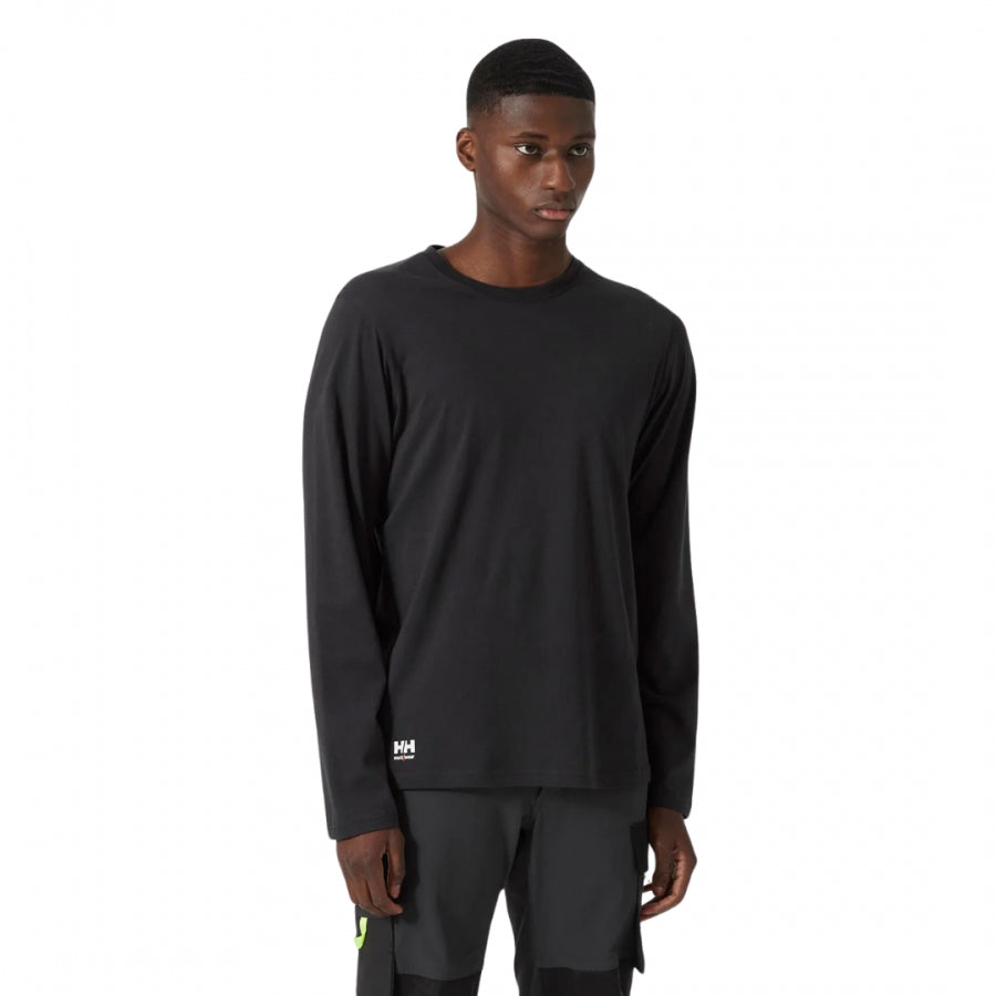 MHHMANCHILGB, Longsleeve Helly Hansen Manchester Classic, black
