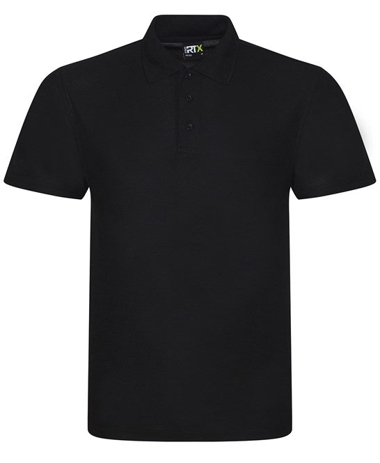 SHORT SLEEVE POLO RTX PRO RX105 POLYESTER (BLACK)