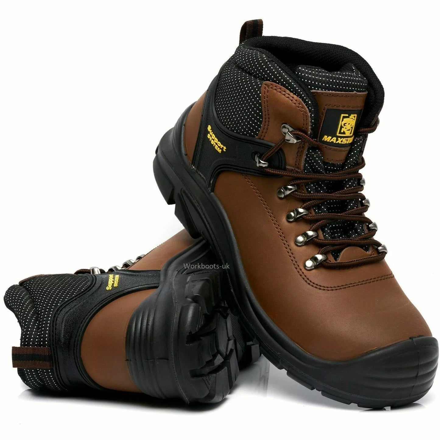 SITE KING, CHARGER SAFETY BOOTS – (BROWN)