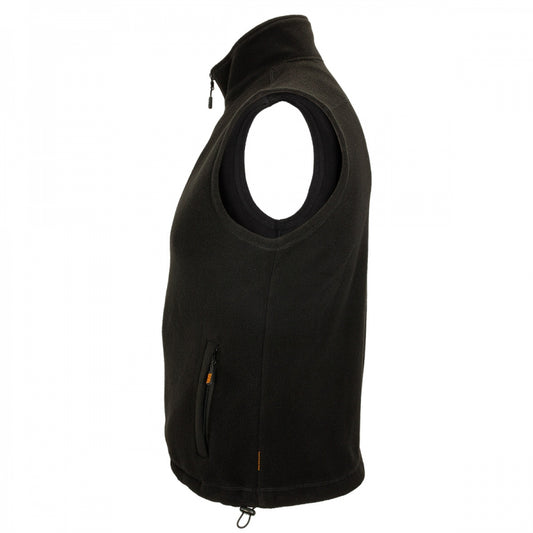 VESTBNNB, Fleece vest Bennon, black