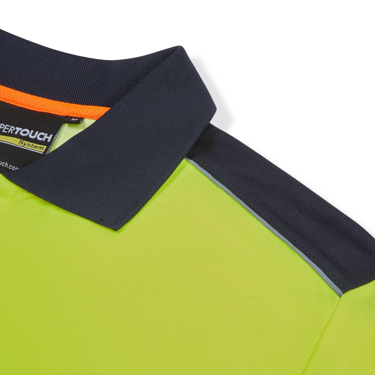 SYH-304C HV System Eco Two Tone Polo (YELLOW)