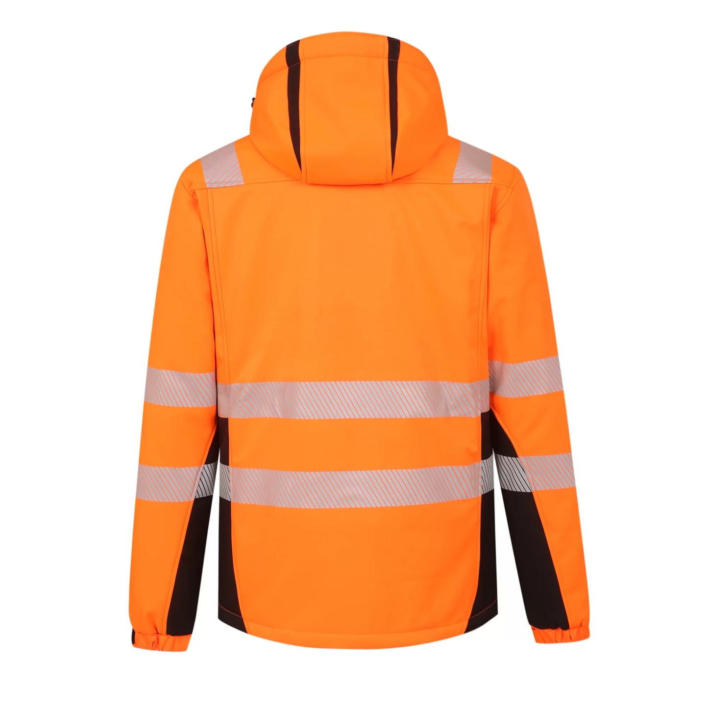 CALGARY_OR, HI-VIS SOFTSHELL JACKET PESSO CALGARY, ORANGE