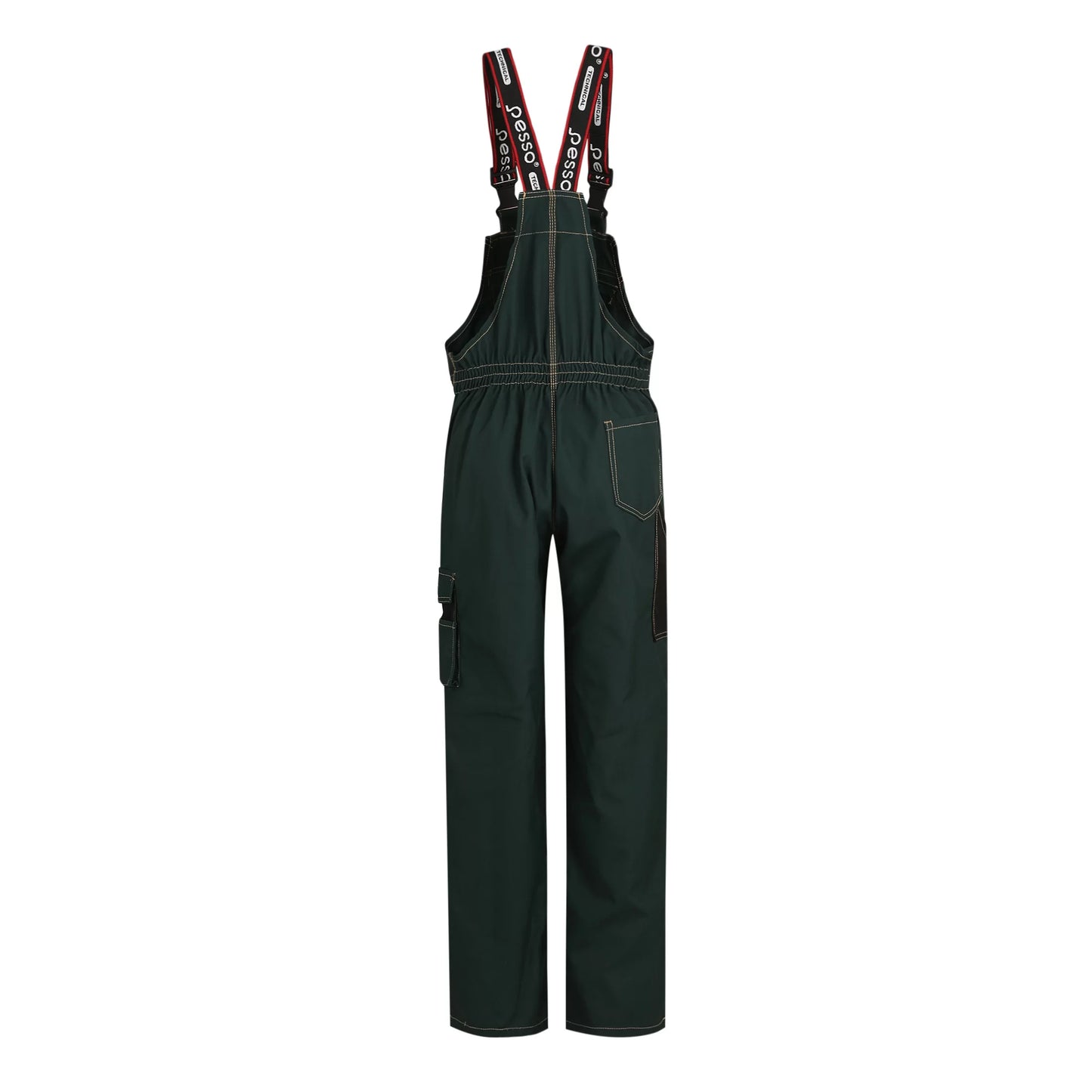 DPCZ, WORKWEAR BIBPANTS CANVAS PESSO, GREEN