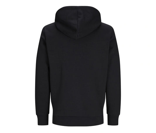JACK & JONES Hoodie with Zip (Black)
