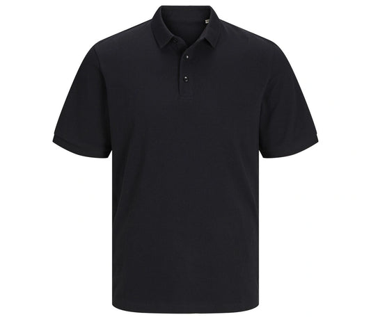 JACK & JONES Men's Polo T-shirt (Black)