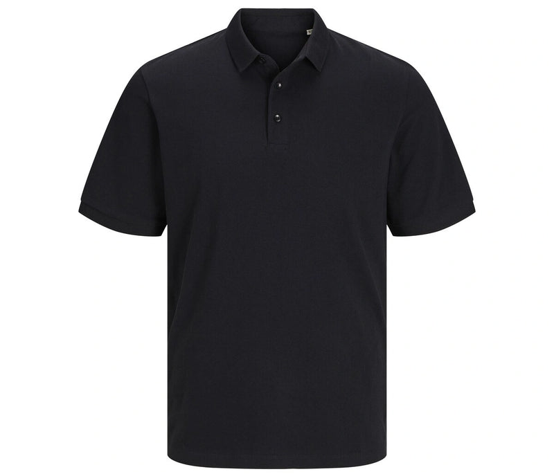 JACK & JONES Men's Polo T-shirt (Black)