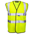 Velcro, Supertouch HV Vest - Black Binding - 3524