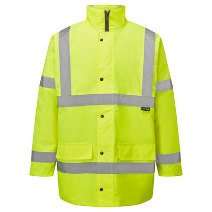 3542 Supertouch Hi Vis Yellow Standard Parka