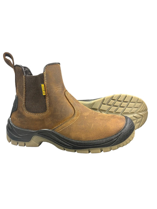 ME116 BUFFALO SLIP ON SAFETY BOOT