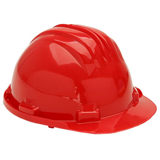 81120 5-RG Safety Helmet with wheel ratchet (RED)