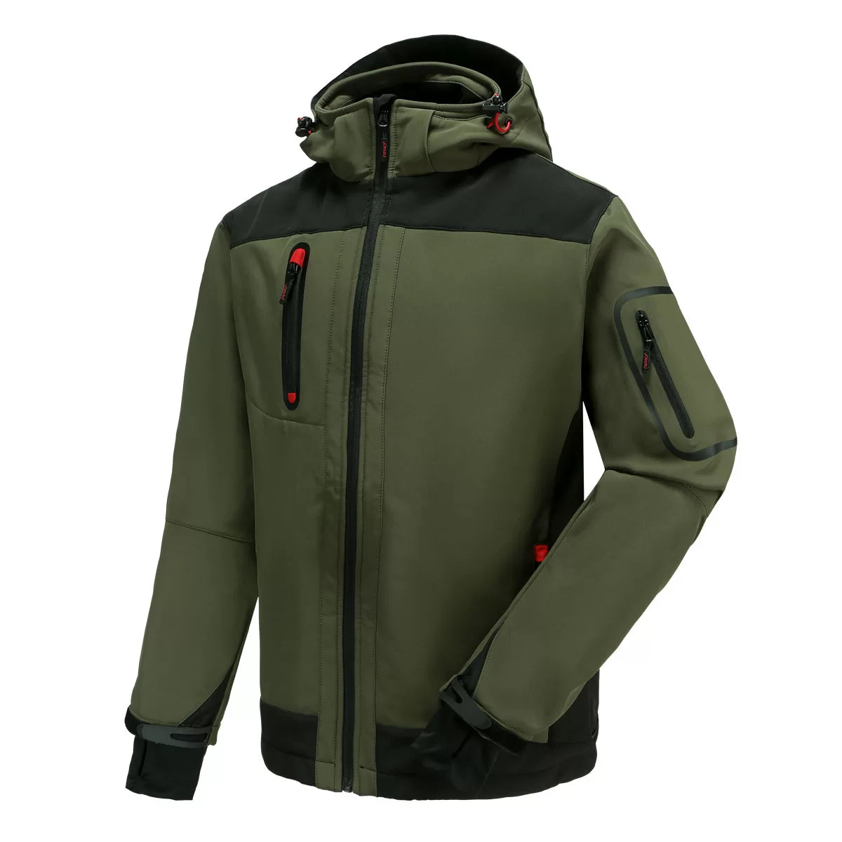 ACROPOLIS_OG, SOFTSHELL JACKET PESSO ACROPOLIS, GREEN
