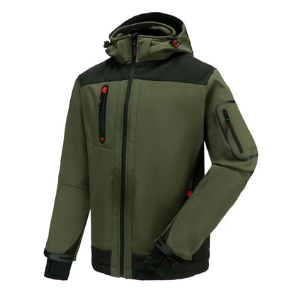 ACROPOLIS_OG, SOFTSHELL JACKET PESSO ACROPOLIS, GREEN