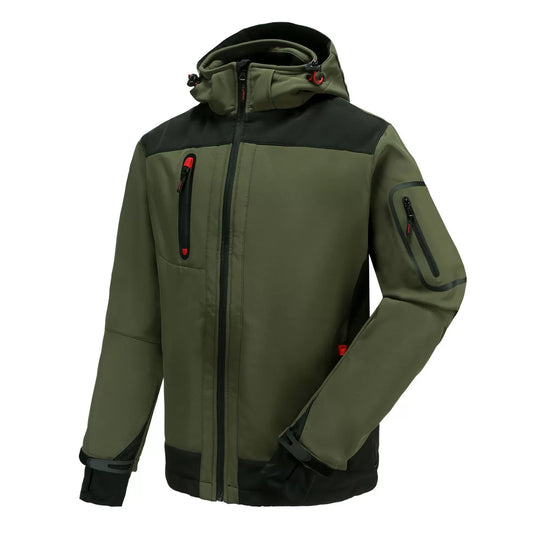 ACROPOLIS_OG, SOFTSHELL JACKET PESSO ACROPOLIS, GREEN