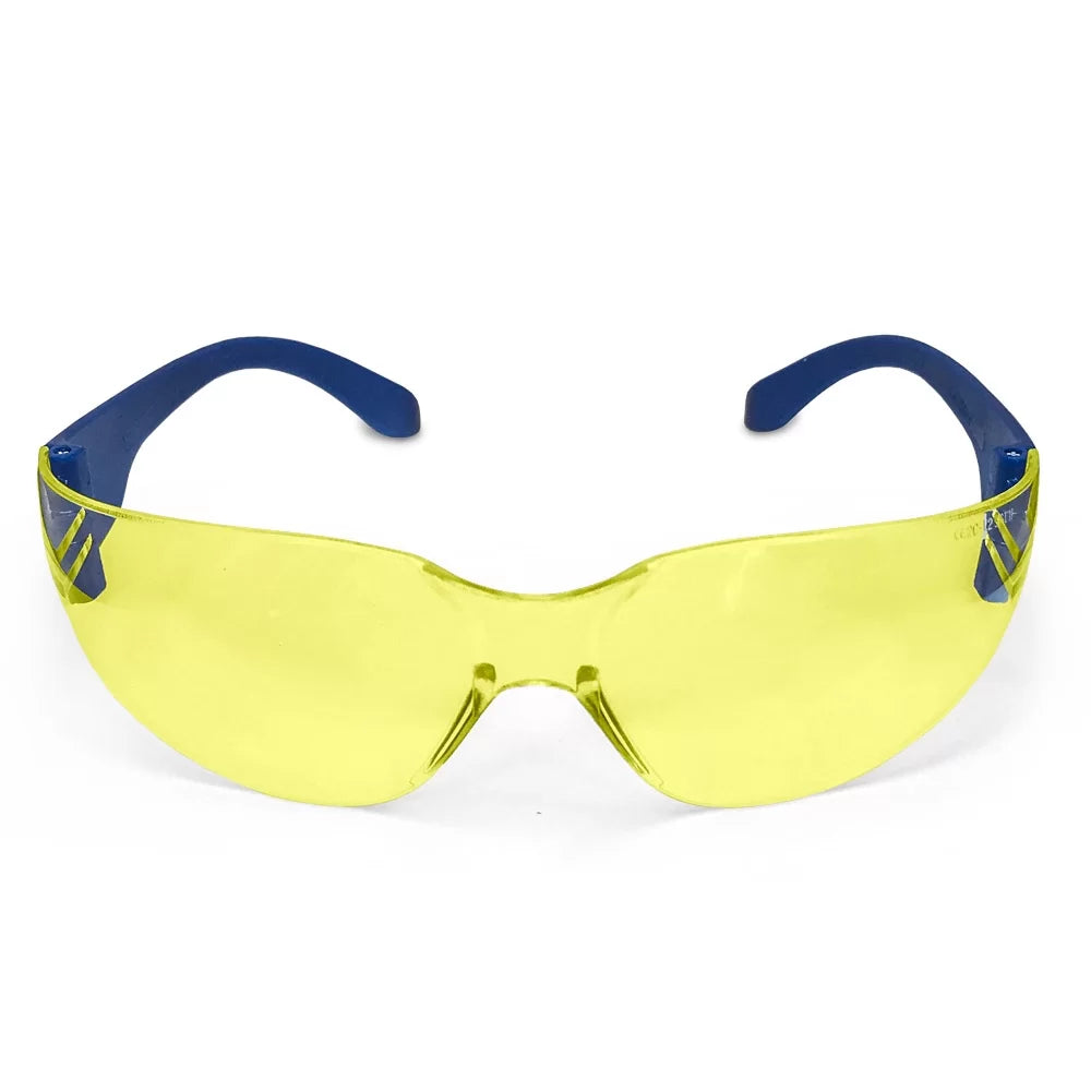 ASCRACK, SAFETY SPECTACLES PESSO CLEAR & YELLOW