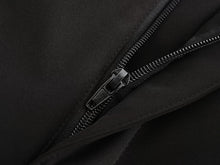 BARNABI_HVJ, SOFTSHELL WINTER TROUSERS PESSO, BLACK/YELLOW
