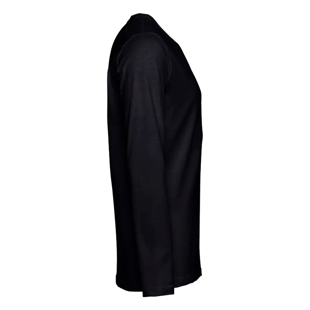 Men's Long-Sleeve T-Shirts, 150 g/m² THC Bucharest, black