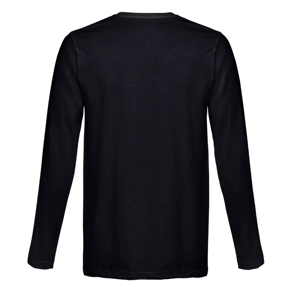 Men's Long-Sleeve T-Shirts, 150 g/m² THC Bucharest, black
