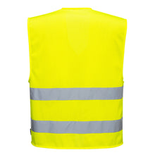 C374 - Hi-Vis Mesh Two Band Vest
