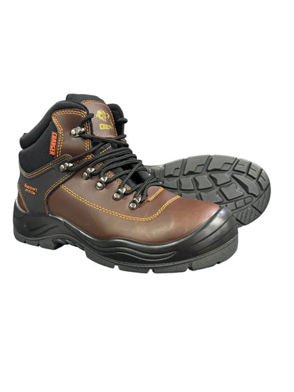 SITE KING, CHARGER  SAFETY BOOTS – (BROWN)