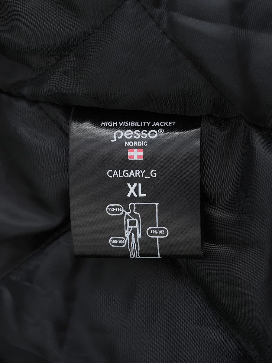 NOVA_OR, WATERPROOF WINTER JACKET PESSO NOVA, BLACK ORANGE