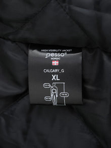 NOVA_OR, WATERPROOF WINTER JACKET PESSO NOVA, BLACK ORANGE