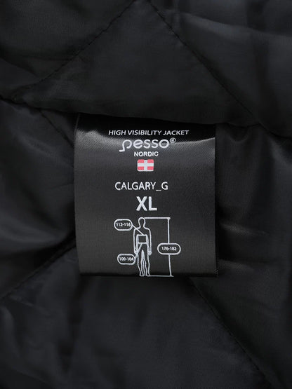 NOVA_OR, WATERPROOF WINTER JACKET PESSO NOVA, BLACK ORANGE