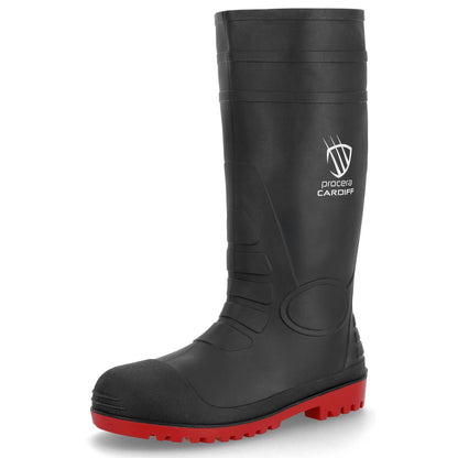 CARDIFF PVC WELLINGTON BOOTS