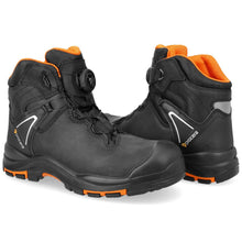 CENTAUR BLACK SPIN SAFETY ANKLE SHOES S3L