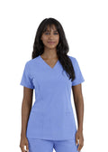 PHILTEX Ladies Stretch Polyester Scrub (Ceil Blue)