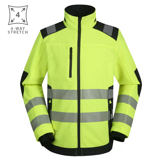 DS125G, WORKWEAR JACKET PESSO TITAN 125 4-WAY STRETCH, YELLOW