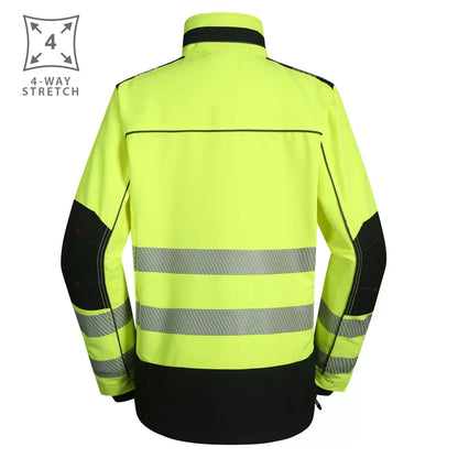 DS125G, WORKWEAR JACKET PESSO TITAN 125 4-WAY STRETCH, YELLOW