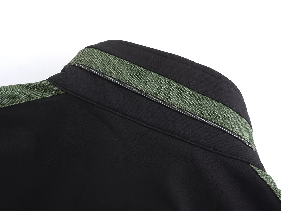 DS125Z, WORKWEAR JACKET PESSO TITAN 125, OLIVE GREEN 4-WAY STRETCH