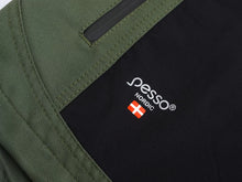 DS125Z, WORKWEAR JACKET PESSO TITAN 125, OLIVE GREEN 4-WAY STRETCH