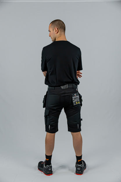 KB125P, WORKWEAR SHORTS PESSO TITAN FLEXPRO 125, SPACE GREY