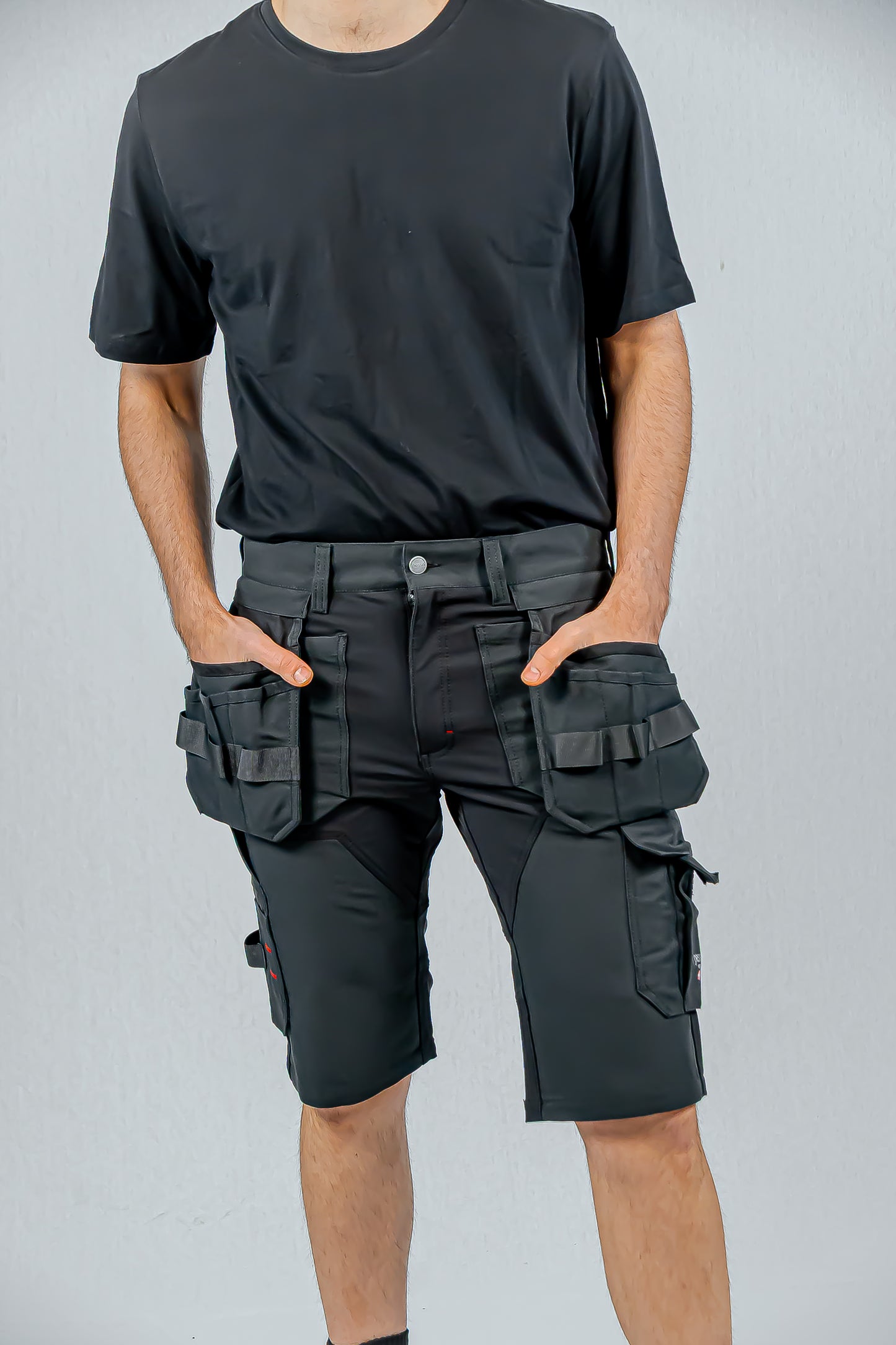 KB125P, WORKWEAR SHORTS PESSO TITAN FLEXPRO 125, SPACE GREY