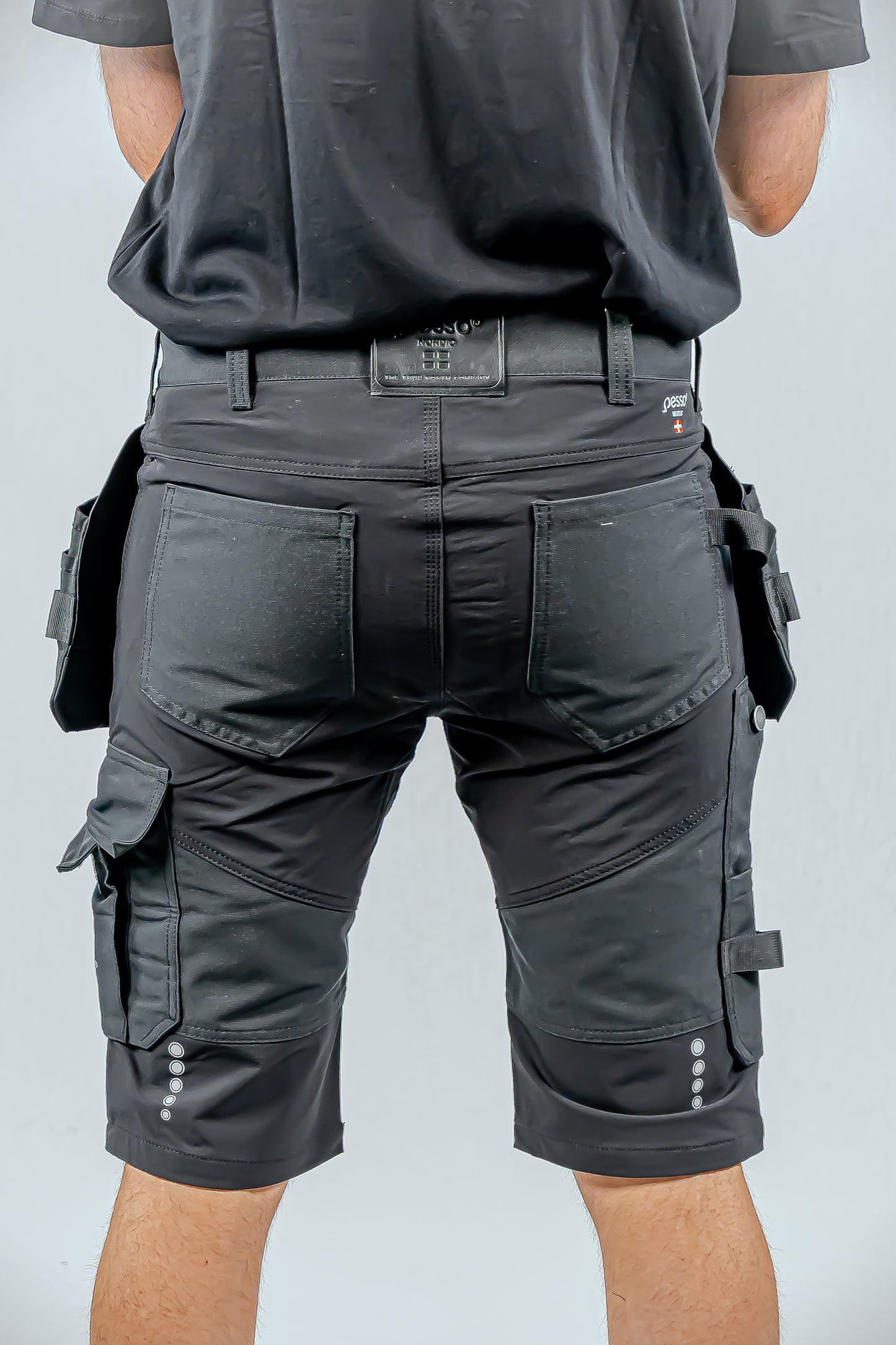 KB125P, WORKWEAR SHORTS PESSO TITAN FLEXPRO 125, SPACE GREY