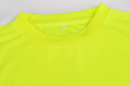 HVM_G, HIGH VISIBILITY T-SHIRT PESSO HVM, YELLOW