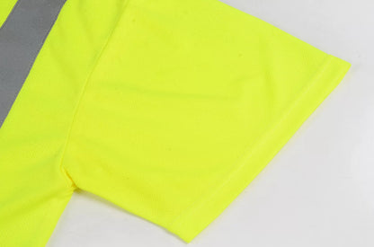HVM_G, HIGH VISIBILITY T-SHIRT PESSO HVM, YELLOW