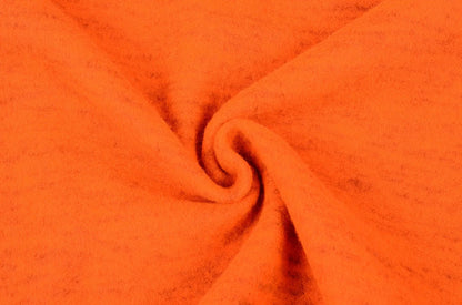 FLORENCE_OR, WARM ZIP THROUGH FLEECE JACKET PESSO FLORENCE, ORANGE