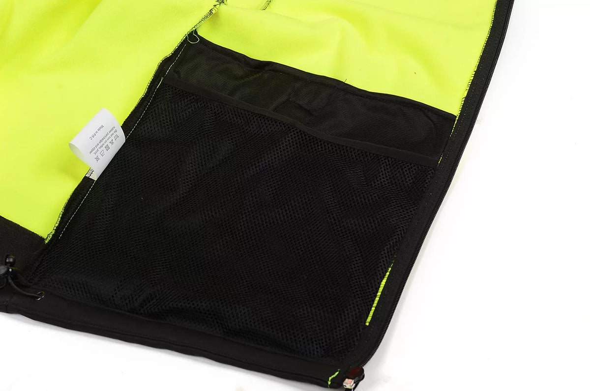 PALERMO_G, HI-VIS SOFTSHELL JACKET PESSO PALERMO, YELLOW