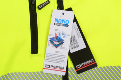 PALERMO_G, HI-VIS SOFTSHELL JACKET PESSO PALERMO, YELLOW