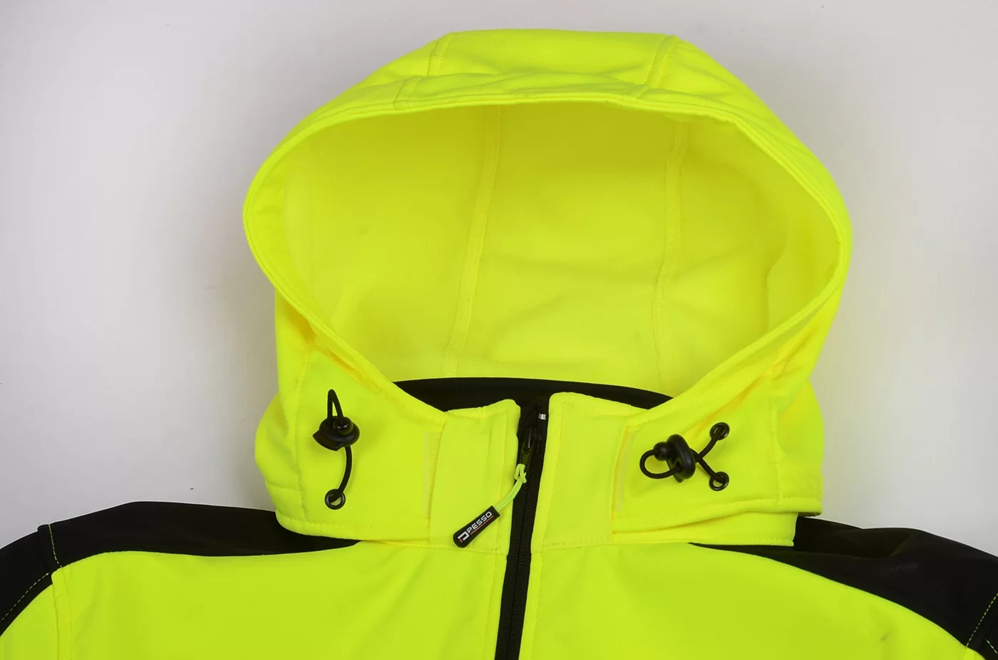 PALERMO_G, HI-VIS SOFTSHELL JACKET PESSO PALERMO, YELLOW