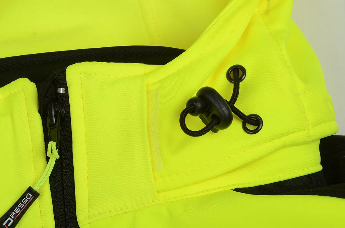 PALERMO_G, HI-VIS SOFTSHELL JACKET PESSO PALERMO, YELLOW