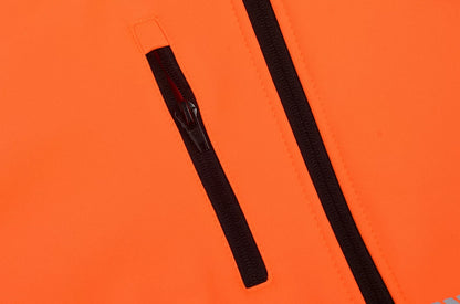 PALERMO_OR, HI-VIS SOFTSHELL JACKET PESSO PALERMO, ORANGE